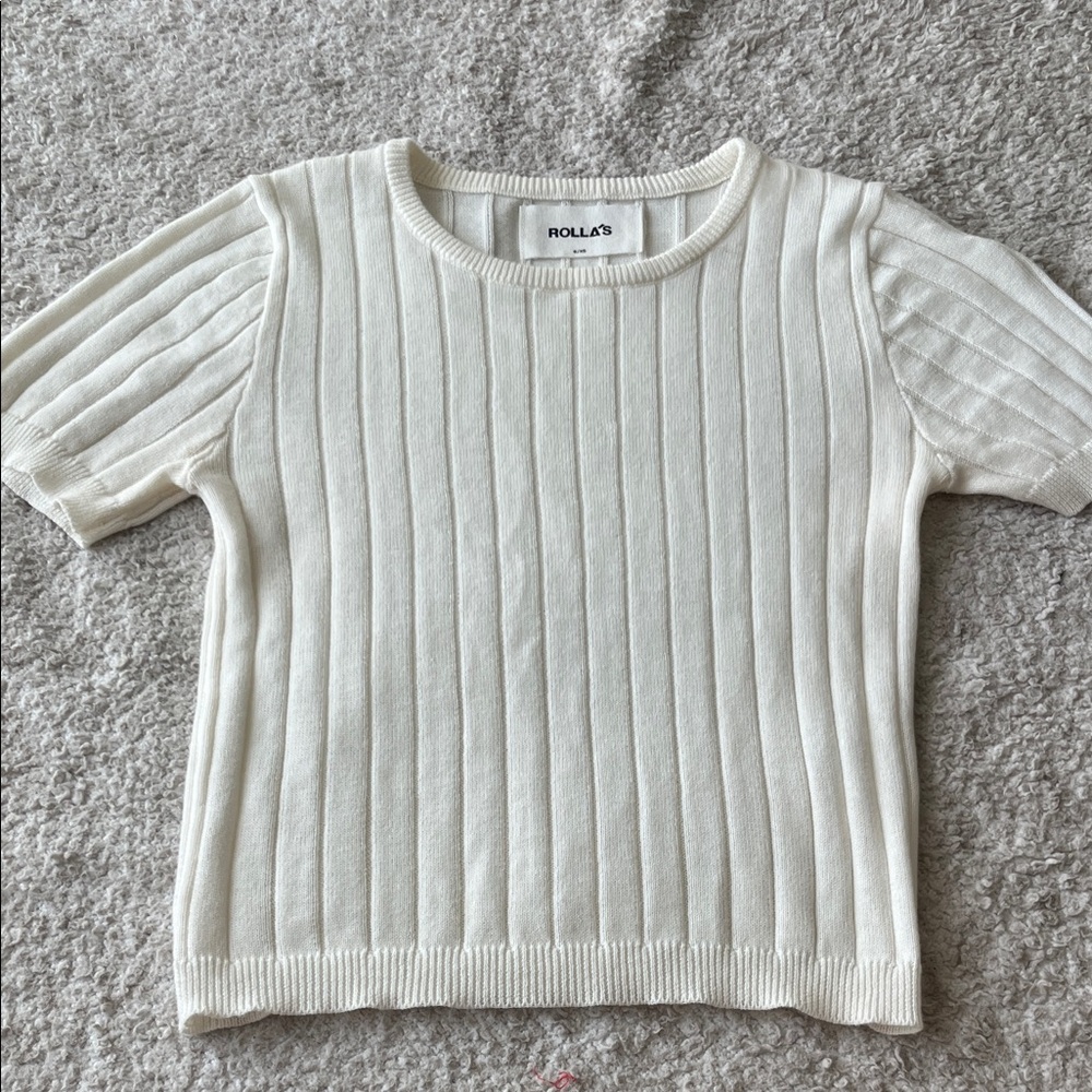 Rolla’s Knit Short Sleeve Top